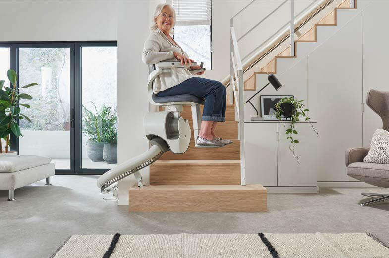 Visuel La chaise monte-escalier : solution pour escaliers droits ou tournants
Pour...