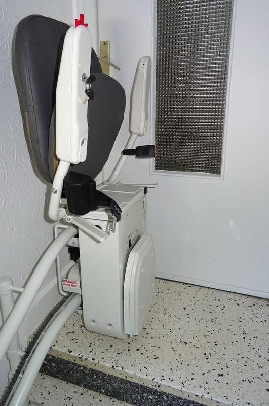 Photo de la référence Chaise monte-escalier CURVE tournant à MALISSARD (26120)