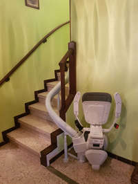 Vignette de la référence Le fauteuil Ultimate: face à face avec l'escalier