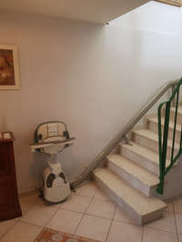 Vignette de la référence Siège à escalier tournant, modèle FLOW X