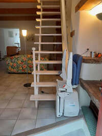 Vignette de la référence Chaise monte personne rectiligne