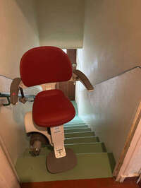 Vignette de la référence Siège monte escalier sur-mesure