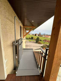 Vignette de la référence Plateforme monte escalier inclinée