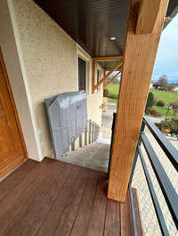 Vignette de la référence Plateforme monte escalier inclinée